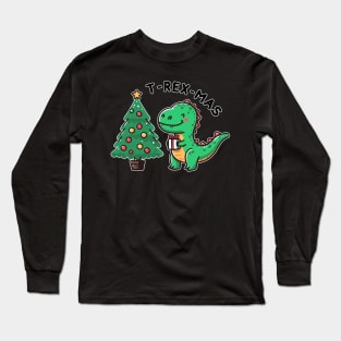 T-REX-MAS Long Sleeve T-Shirt